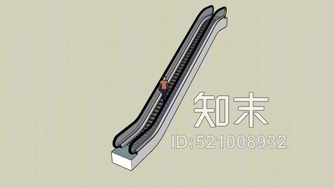 现代商业空间SU模型草图
