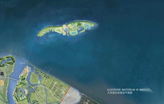 [海南]海岛滨水旅游度假目的地规划设计方案cad施工图下载【ID:161035116】