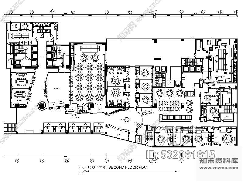 施工图广州某酒店二层施工图含效果cad施工图下载【ID:532061615】