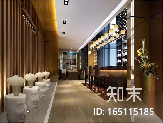 [广东]大气品质超凡售楼处室内设计施工图cad施工图下载【ID:165115185】