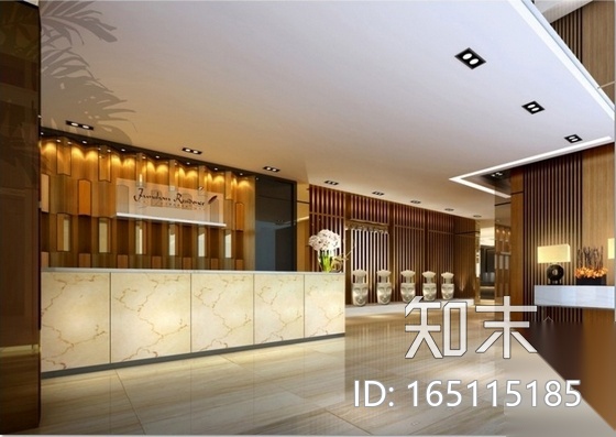 [广东]大气品质超凡售楼处室内设计施工图cad施工图下载【ID:165115185】