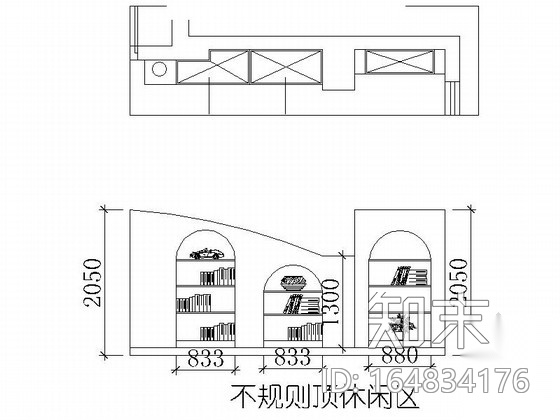 精品温馨雅致现代简约风格两层小别墅装修室内设计施工图cad施工图下载【ID:164834176】