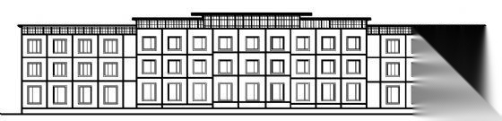 某三层旅馆建筑设计方案图cad施工图下载【ID:149935133】