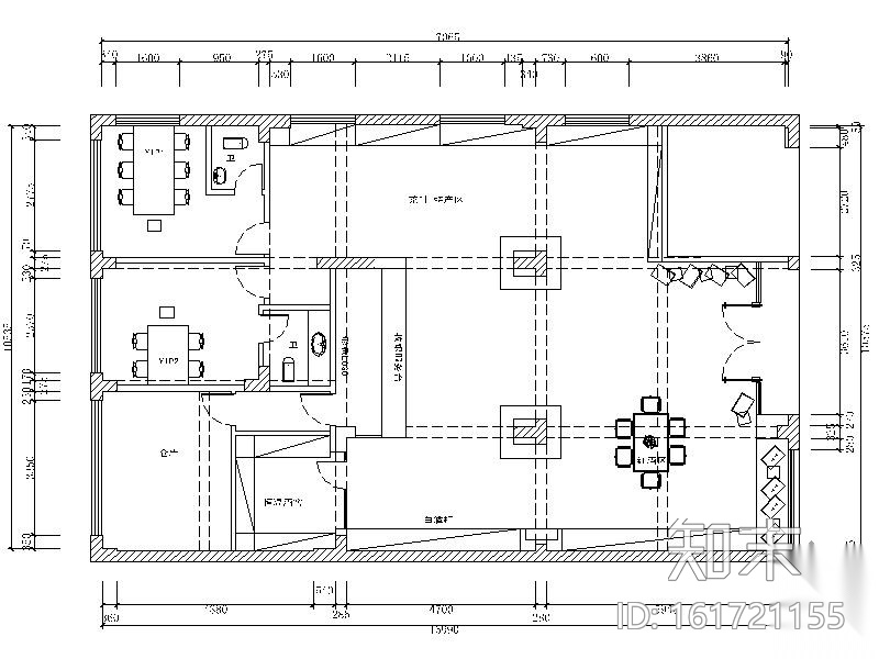 某知名酒庄室内装修图（含效果)cad施工图下载【ID:161721155】