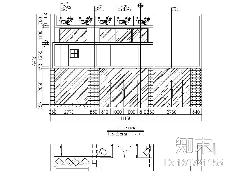 某知名酒庄室内装修图（含效果)cad施工图下载【ID:161721155】