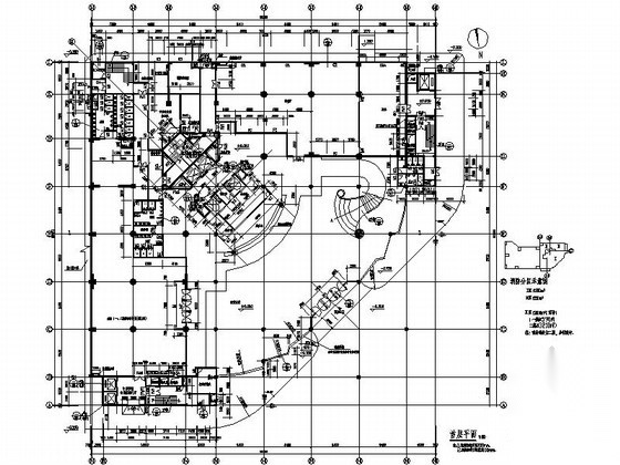 某十七层L型星级酒店建筑扩初图施工图下载【ID:166821106】