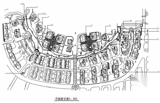 小区景观施工图全套cad施工图下载【ID:161104146】