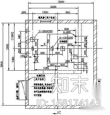 货梯观光梯安装节点及说明cad施工图下载【ID:168174143】