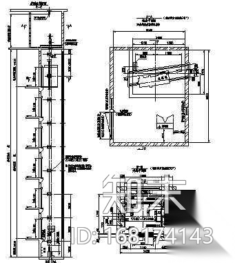 货梯观光梯安装节点及说明cad施工图下载【ID:168174143】