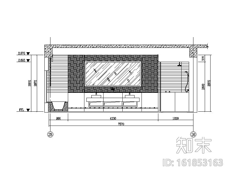 [天津]某高端大酒店设计CAD施工图cad施工图下载【ID:161853163】