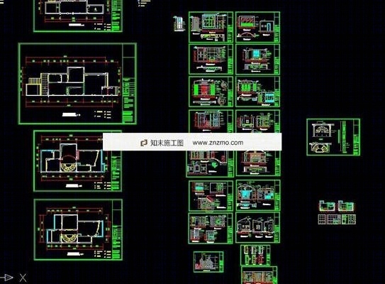 国际公馆全套CAD图cad施工图下载【ID:26944610】