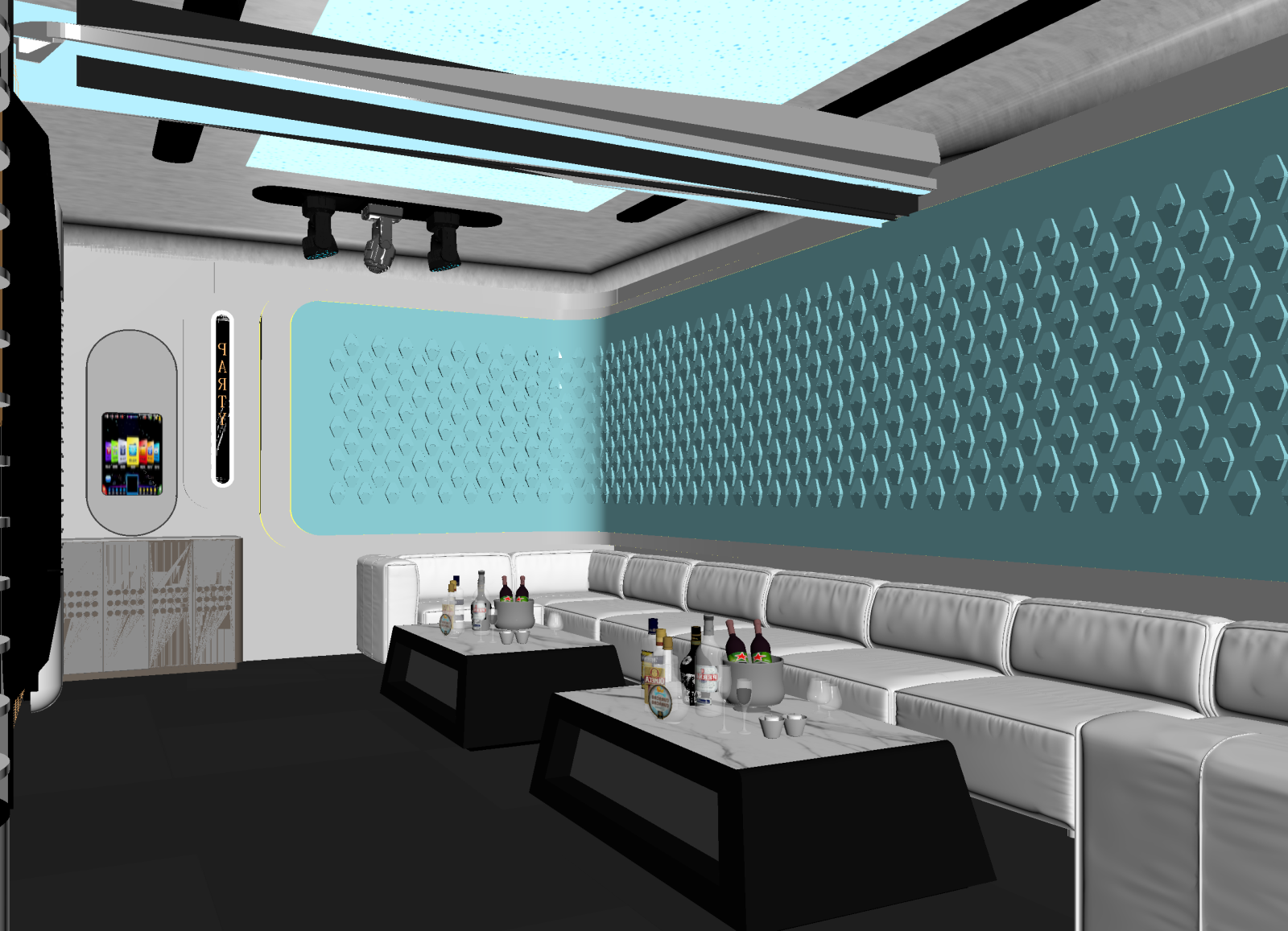 现代酒吧3D模型下载【ID:1214416960】
