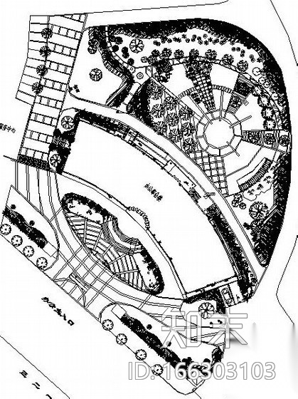 [四川]某办公楼种植设计施工图施工图下载【ID:166303103】