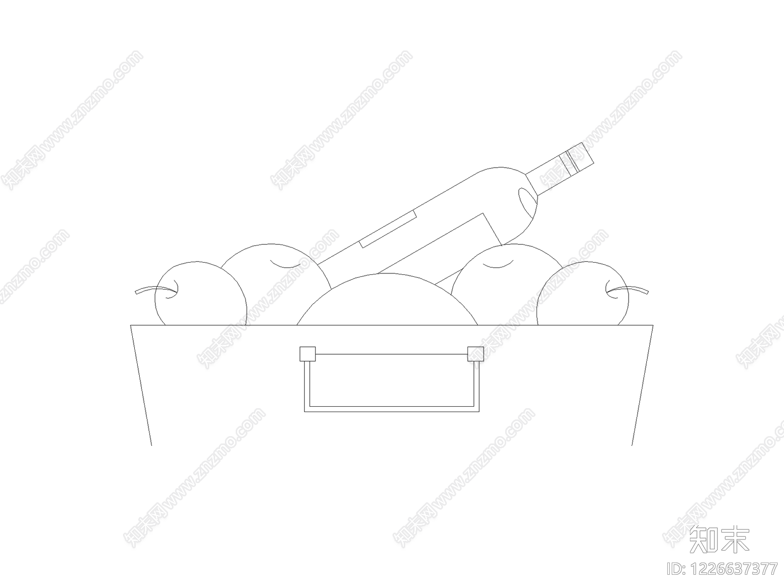 食物CAD图纸