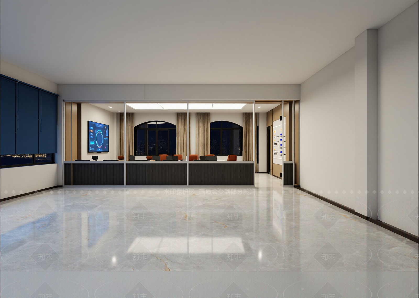 现代指挥中心3D模型下载【ID:1214580881】