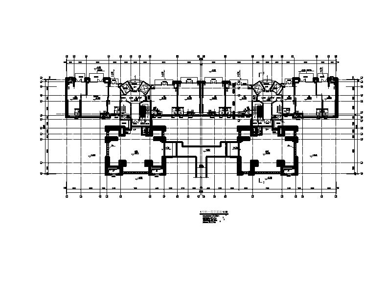 [长沙]知名地产塔式住宅楼建筑平立剖面图（含节能计算书...cad施工图下载【ID:165622137】