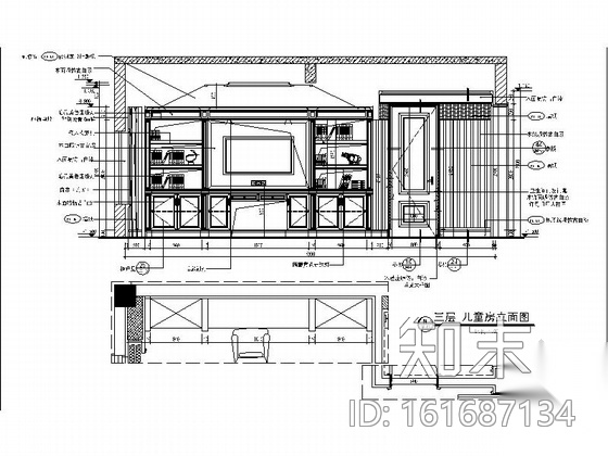 [安徽]某三层别墅豪宅样板房全套施工图（含材料清单）cad施工图下载【ID:161687134】