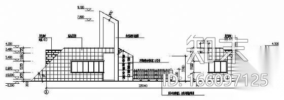 公司大门施工图下载【ID:166097125】