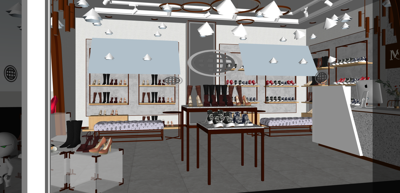 现代其他店铺SU模型下载【ID:1216064718】