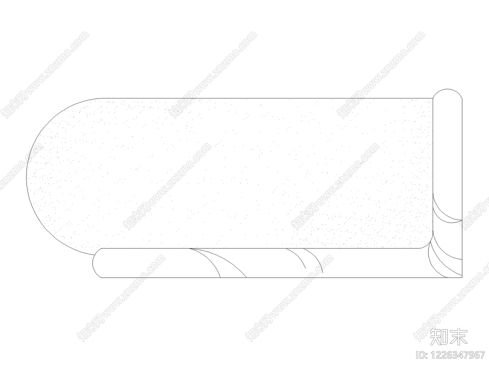 现代装饰线条CAD图纸
