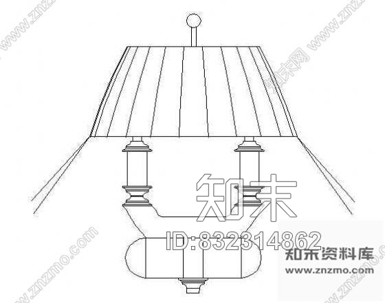 图块/节点壁灯图块13cad施工图下载【ID:832314862】