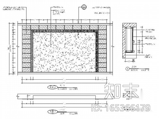 现代家具店室内硬装施工图施工图下载【ID:165366179】