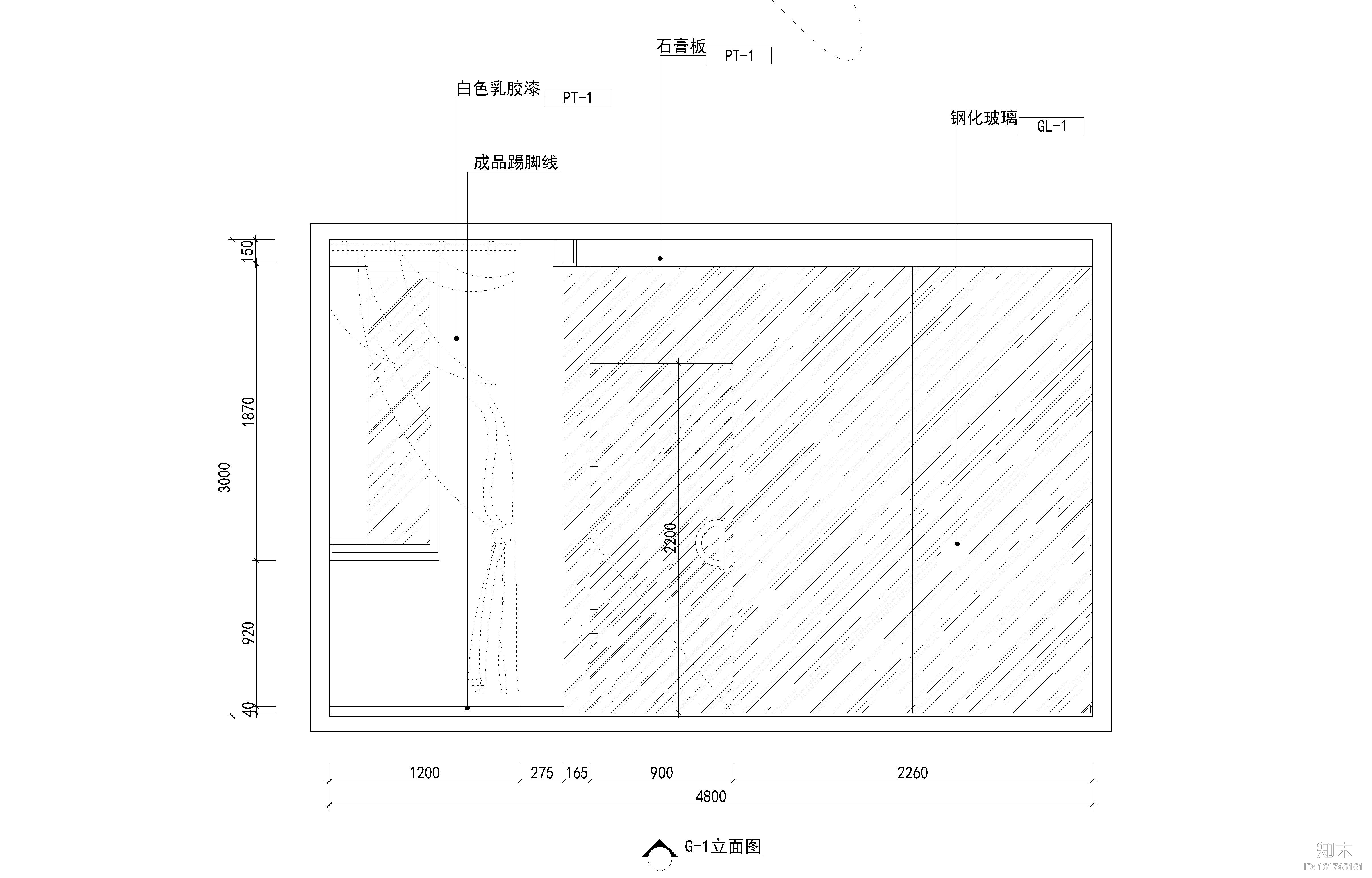 [上海]上海泓点设计办公楼CAD施工图+实体图cad施工图下载【ID:161745161】