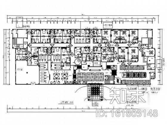 [东莞]休闲会所室内装修图施工图下载【ID:161803148】