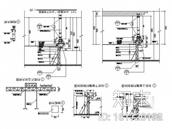 [成都]传统风味超市室内装修图（含效果）cad施工图下载【ID:161720192】