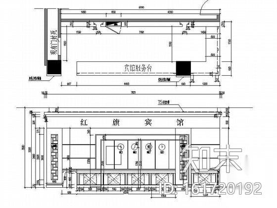 [成都]传统风味超市室内装修图（含效果）cad施工图下载【ID:161720192】