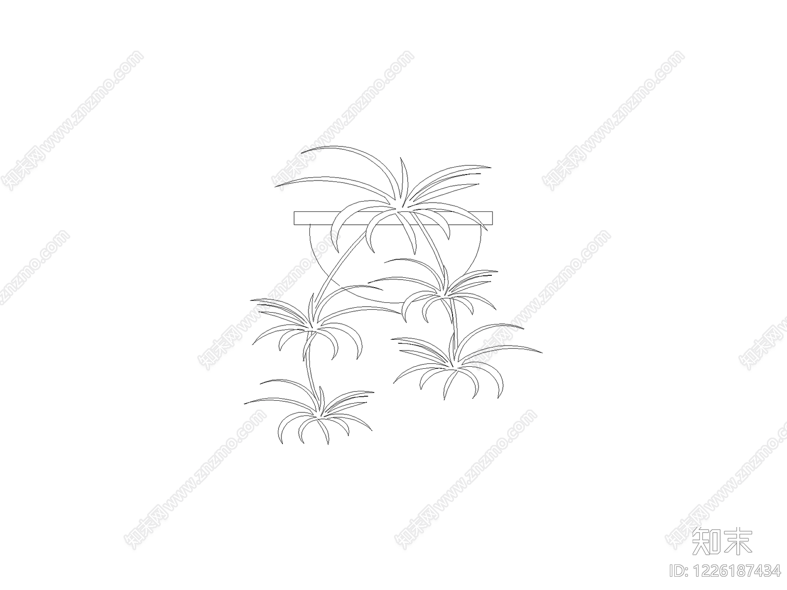 绿植CAD图纸