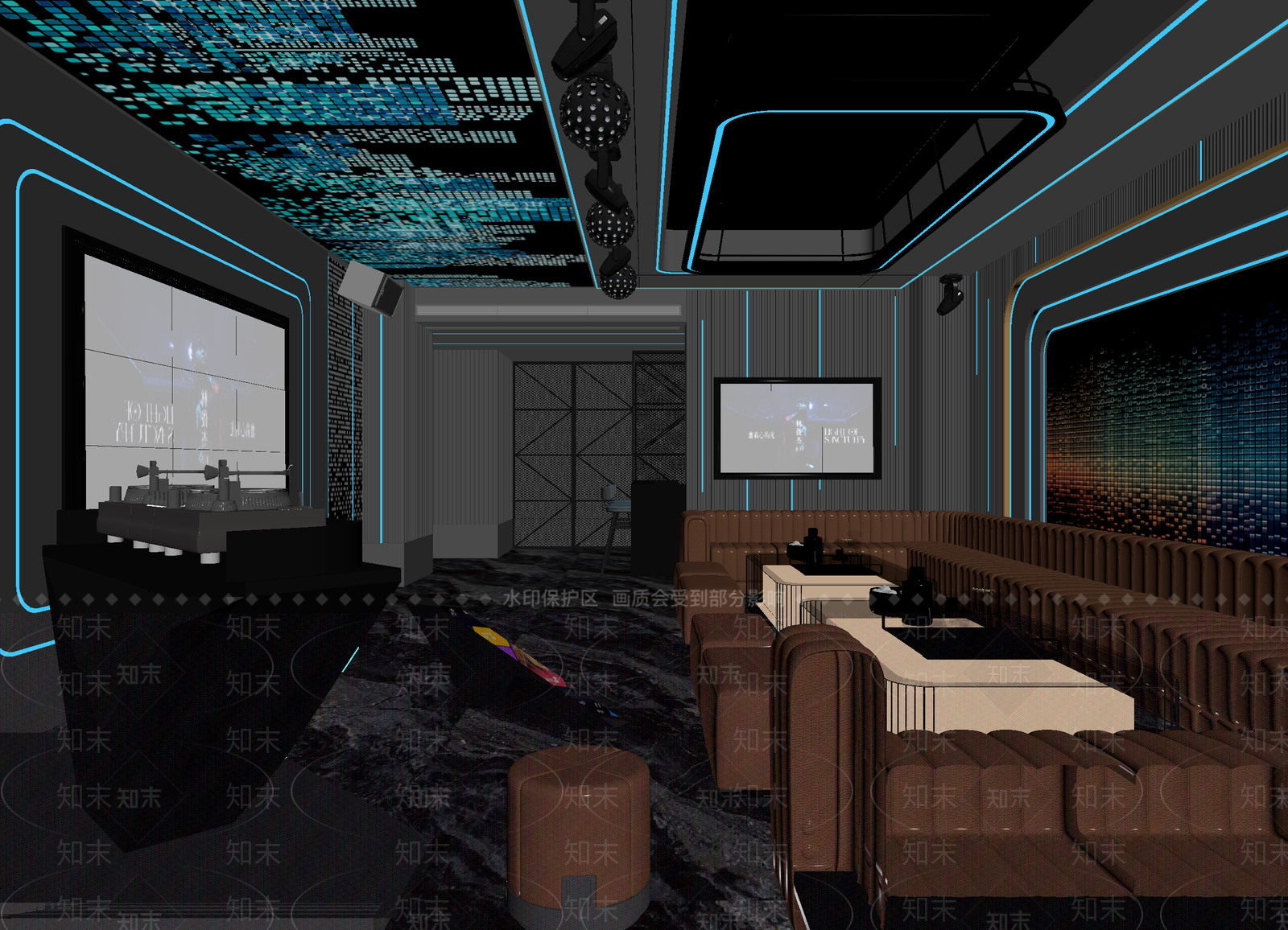 工业酒吧3D模型下载【ID:1215051389】