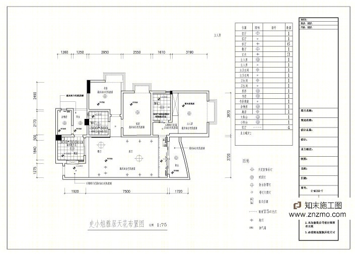 家装雅居全套施工图cad施工图下载【ID:36913768】