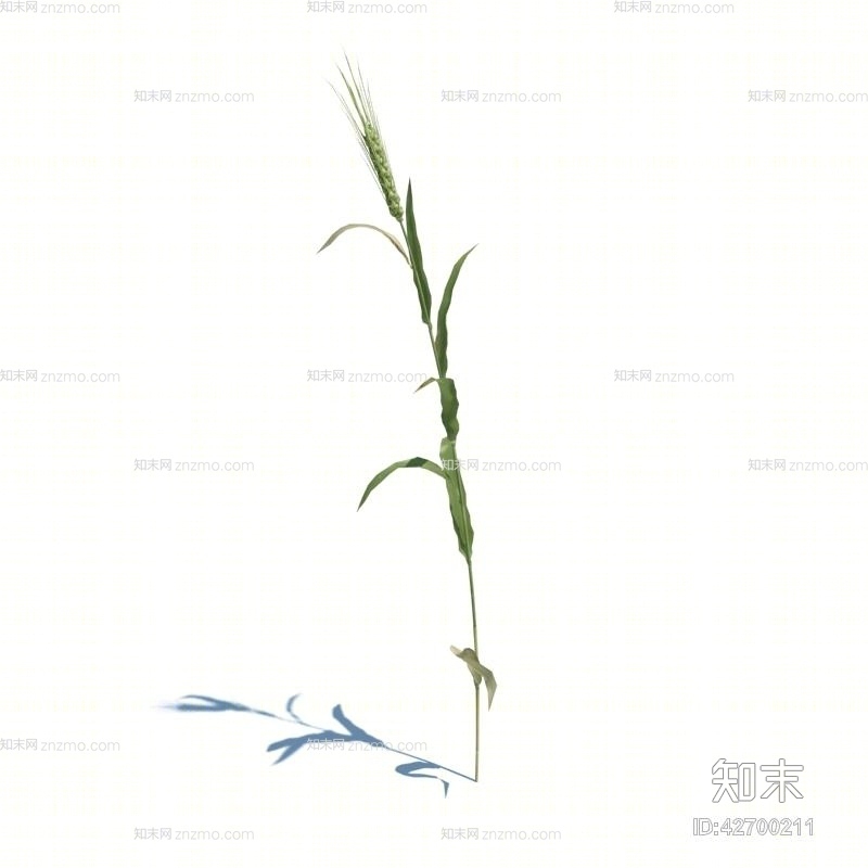 绿色草3D模型下载【ID:42700211】