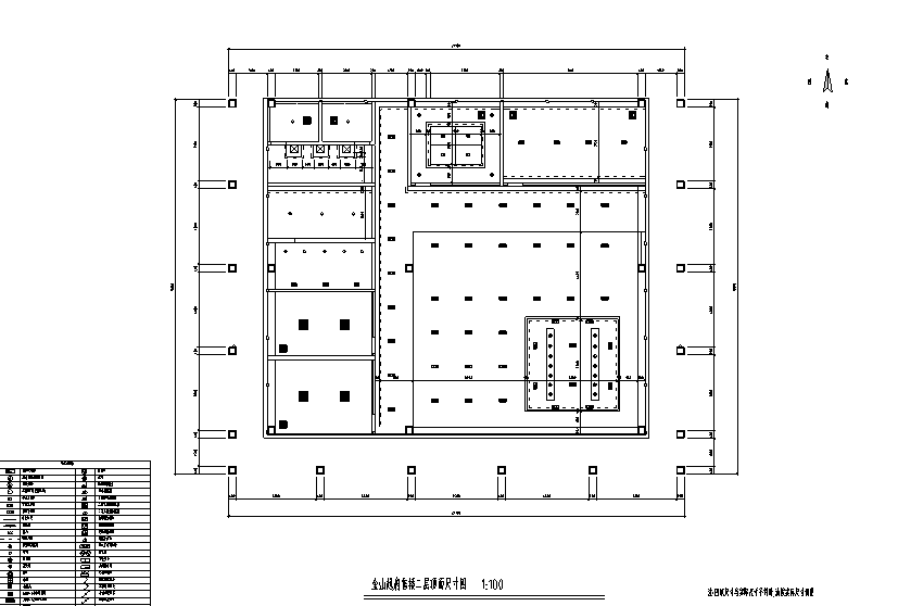 金山越府售楼处空间设计施工图（附效果图）cad施工图下载【ID:161717125】