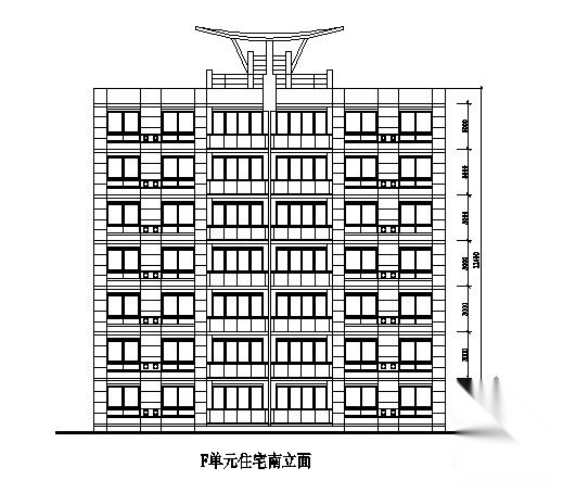 东方城市花园某二十八层A型住宅楼建筑设计施工图cad施工图下载【ID:149571168】