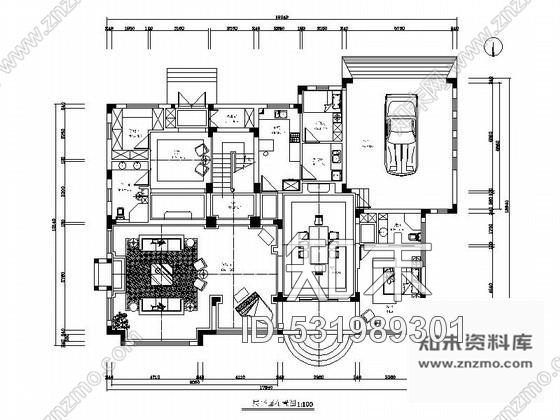 施工图温州三层别墅室内全套装修图cad施工图下载【ID:531989301】