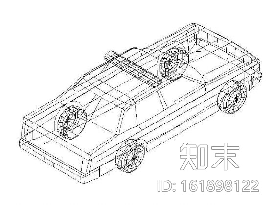 车_CAD三维图集cad施工图下载【ID:161898122】