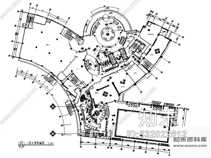 施工图苏州某星级酒店式公寓装修图(含效果)施工图下载【ID:532022612】