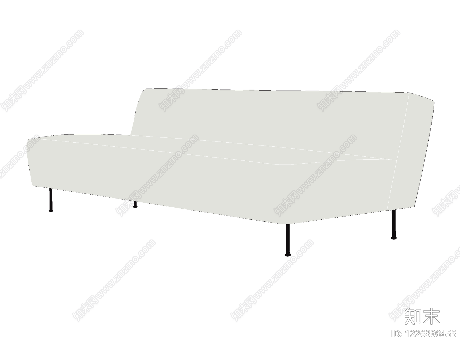 沙发cad施工图下载【ID:1226398455】