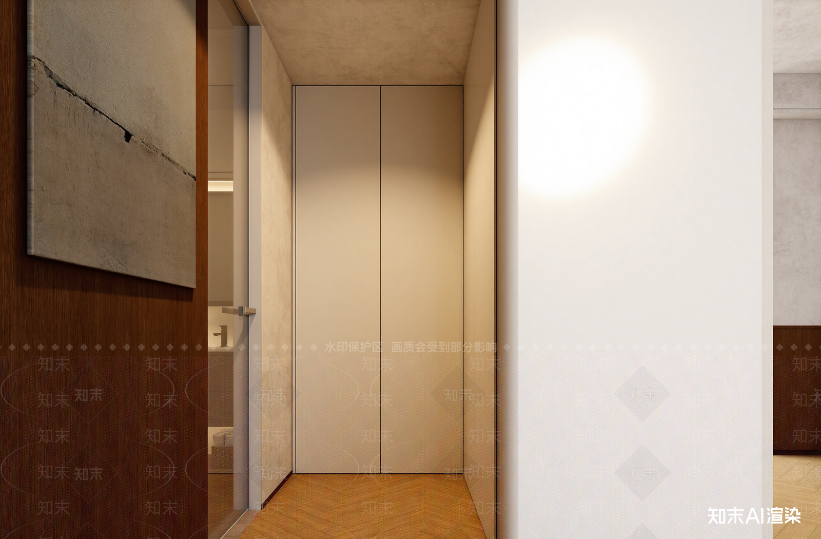 现代玄关3D模型下载【ID:1221697517】
