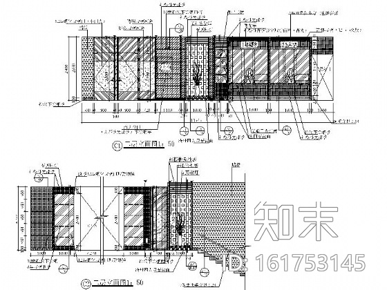 [青岛]某工行室内装修图cad施工图下载【ID:161753145】