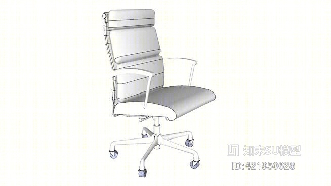 折叠椅SU模型下载【ID:421950628】