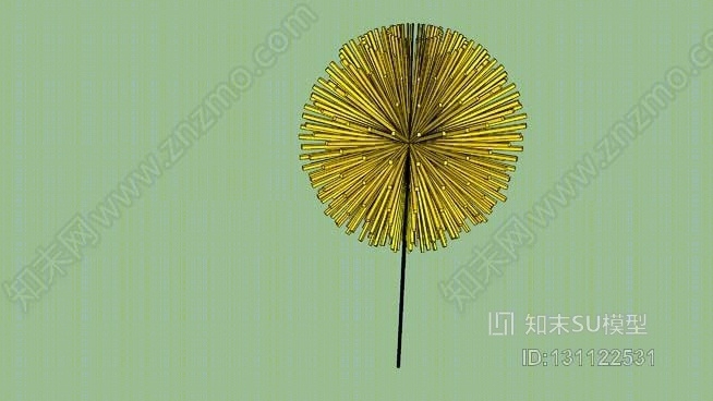 蒲公英SU模型下载【ID:131122531】