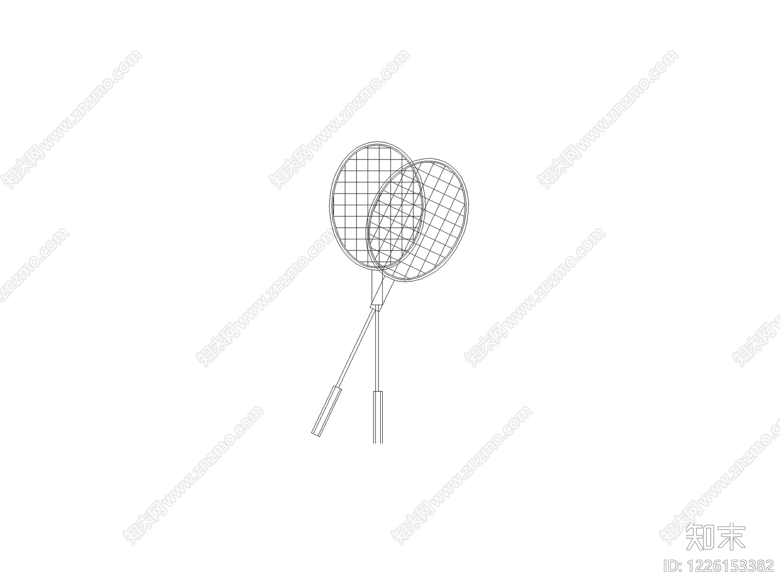现代,新中式运动器材CAD图纸