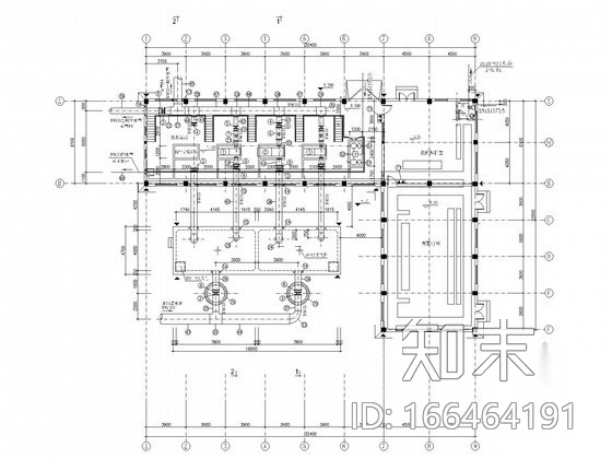 [浙江]给水厂工艺施工图cad施工图下载【ID:166464191】