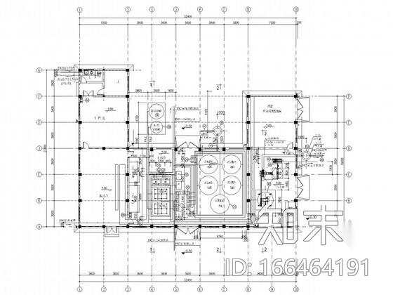 [浙江]给水厂工艺施工图cad施工图下载【ID:166464191】