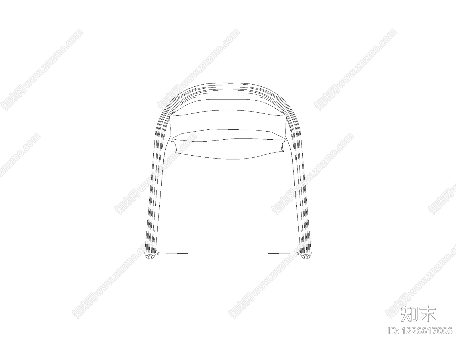 椅子CAD图纸