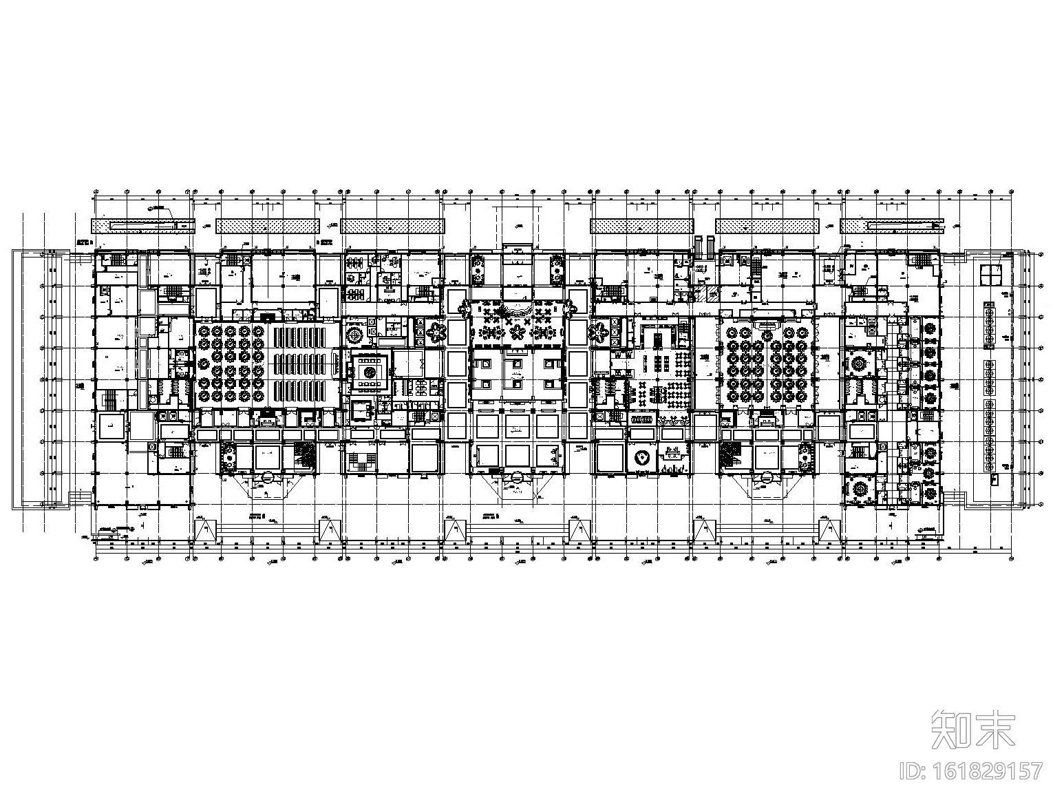 江苏无锡太湖国际博览中心大酒店全套施工图cad施工图下载【ID:161829157】