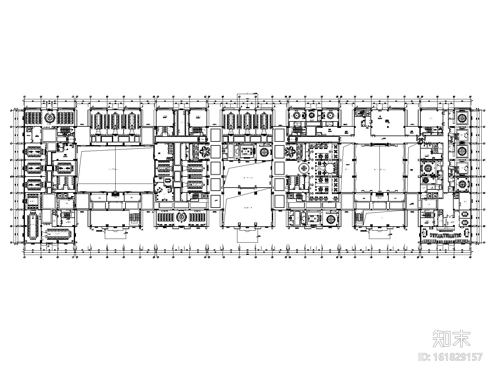 江苏无锡太湖国际博览中心大酒店全套施工图cad施工图下载【ID:161829157】